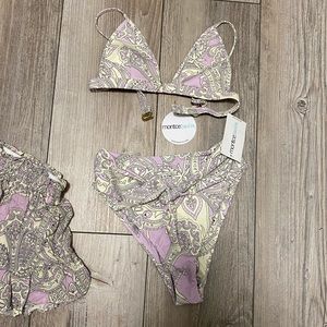 Montce bikini and shorts set